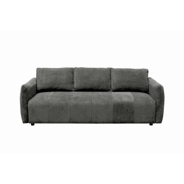 كنبة روكستا - 3 مقاعد 225 سم - رمادي غامق
