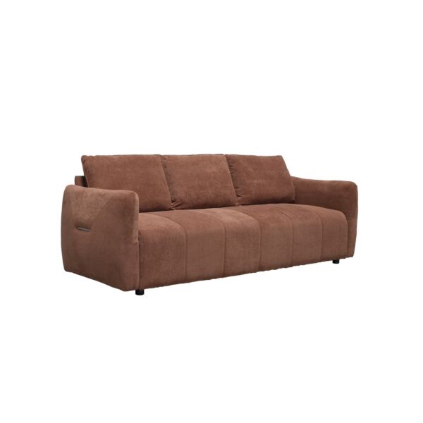 كنبة روكستا - 4 مقاعد 245 سم - بني