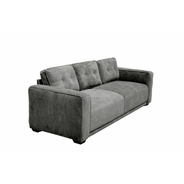 كنبة روشينا - 3 مقاعد 210 سم - رمادي غامق