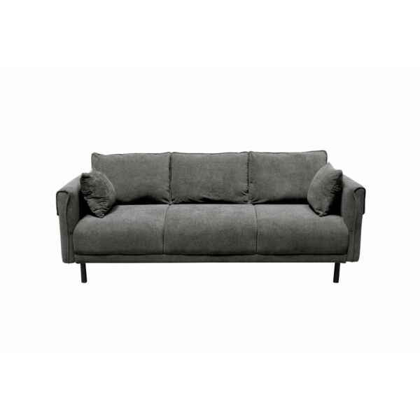 كنبة دايزي - 3 مقاعد 205 سم - رمادي غامق