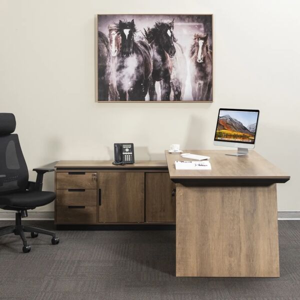 مكتب 220 سم زاوية يسار أكيرو