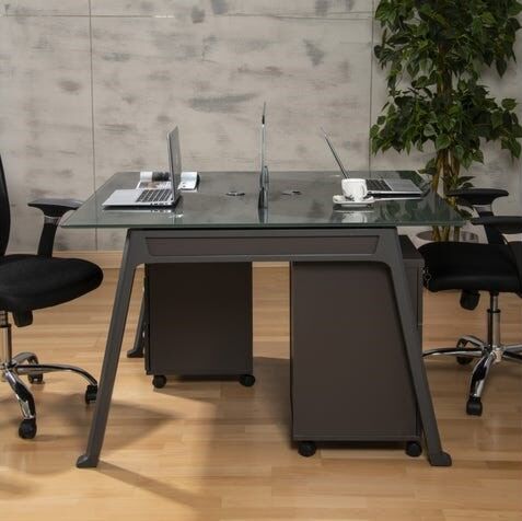 مجموعة مكتبية لشخصين 120 سم