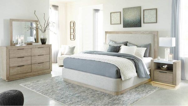 طقم غرفة نوم هينينجتون حجم ملكي 193X203 سم 