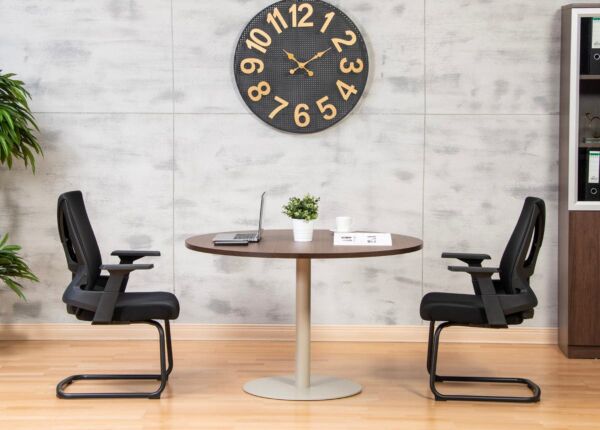 طاولة اجتماعات مكتبية دائرية ازيكت