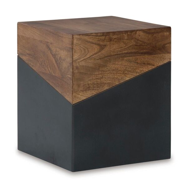 طاولة جانبية تريلبند - بني واسود