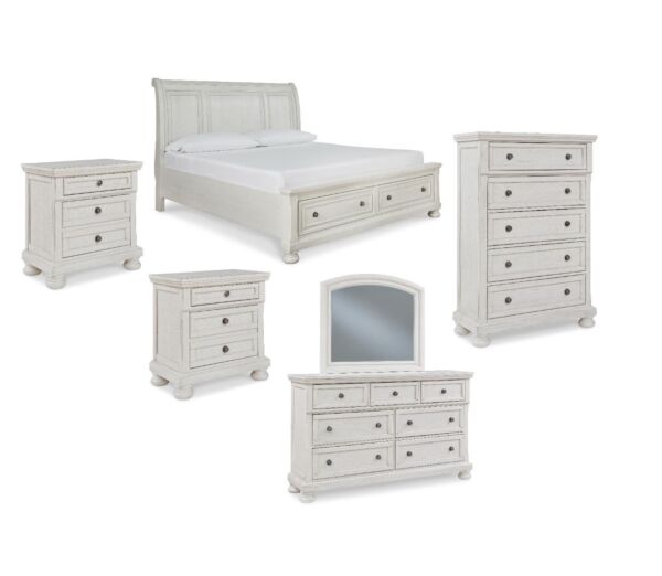 طقم غرفة نوم روبنسديل حجم ملكى 193X203 سم 