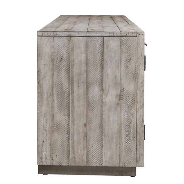 طاولة تلفزيون نايدل - رمادي