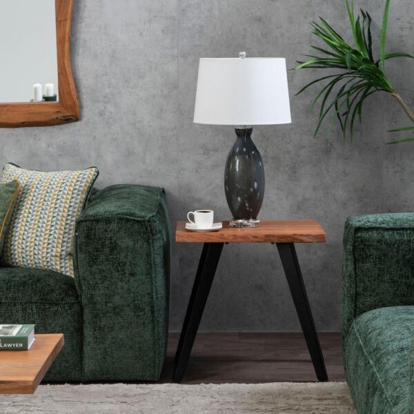 طاولة جانبية ماشو - بني