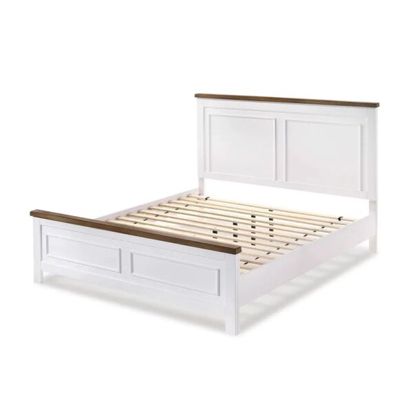 سرير ويستكوني حجم ملكي 193X203 سم - ابيض