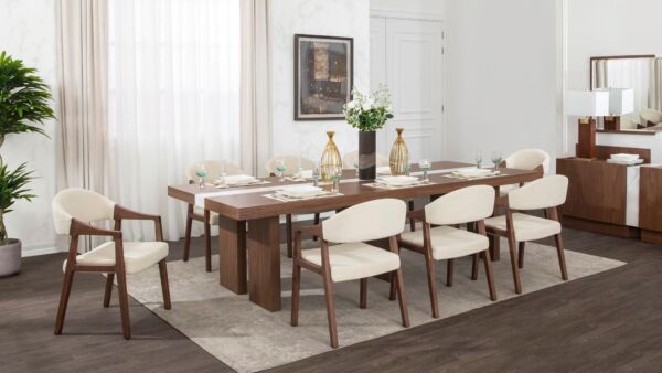 طقم طاولة طعام 8 مقاعد تيفولي