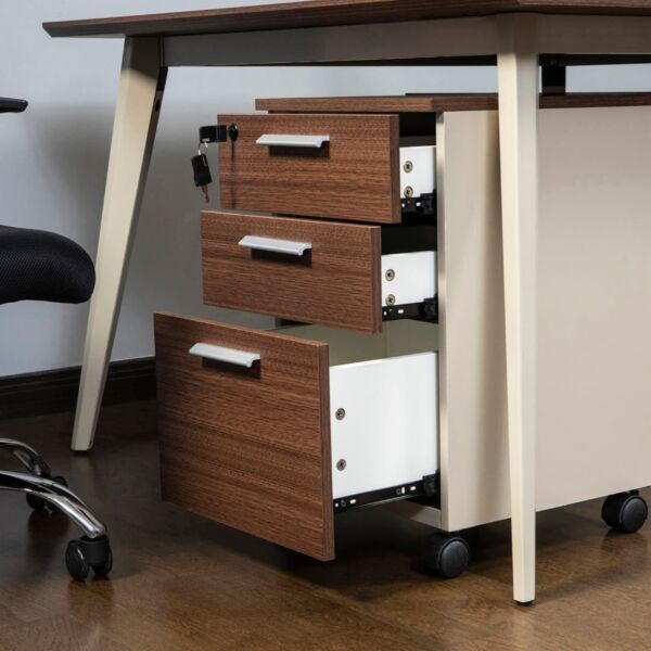 وحدة عمل مكتبي مع ملحق بلير