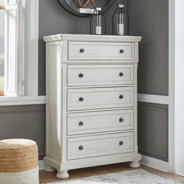 وحدة أدراج روبنزديل - ابيض