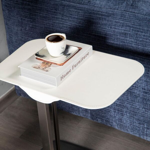 طاولة جانبية لابو - أبيض واسود