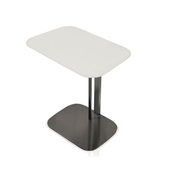 طاولة جانبية لابو - أبيض واسود