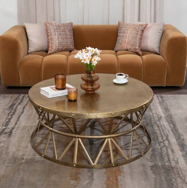 طاولة قهوة دائرية سمايدر
