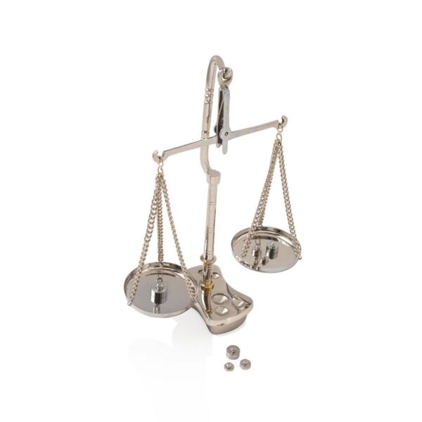 تحفة ديكور ميزان هاربيرن  -  فضي