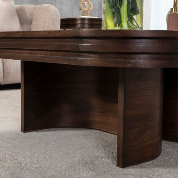 طاولة قهوة دائرية كاترا