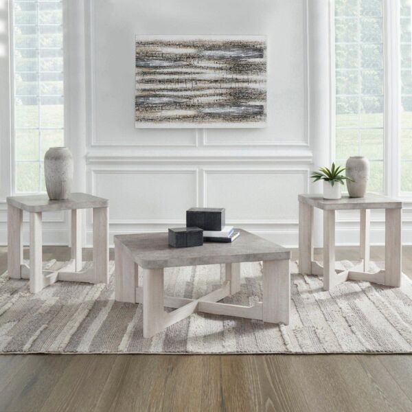 طقم طاولات قهوة 3 قطع جارنيلي