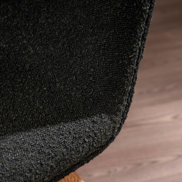 كرسي طعام جارين - اسود