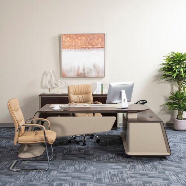 طاولة مكتب زاوية يسار باجي