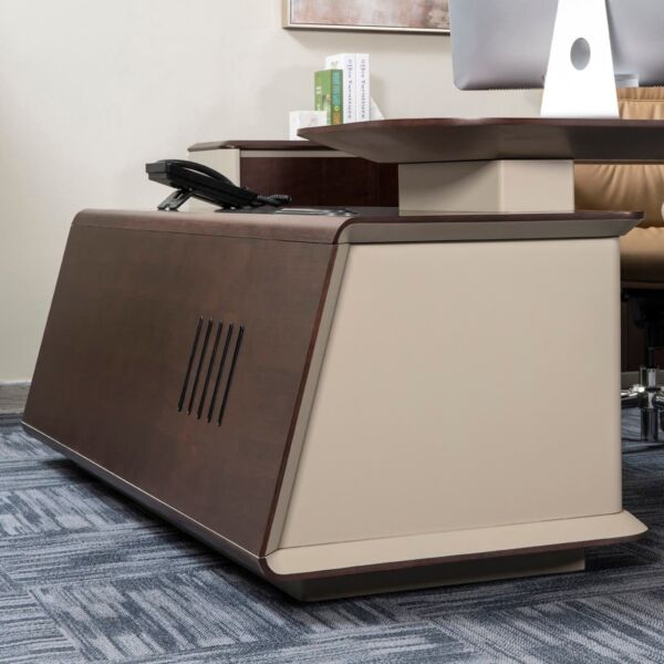 طاولة مكتب زاوية يسار فلاسك