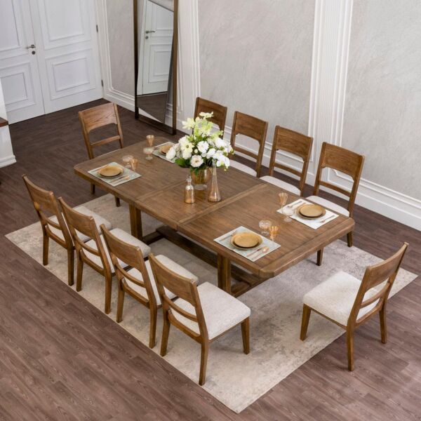 طقم طاولة طعام 10 كراسي كابالين