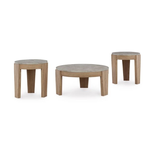 طقم طاولات قهوة 3 قطع جويستون