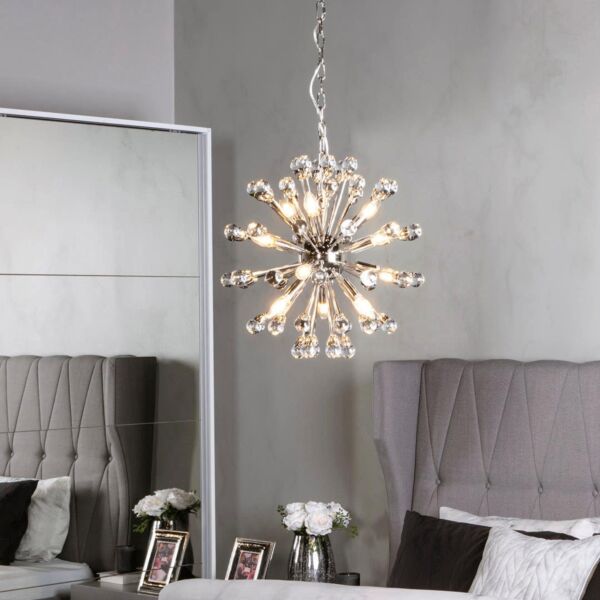 إنارة معلقة امريتش - فضي