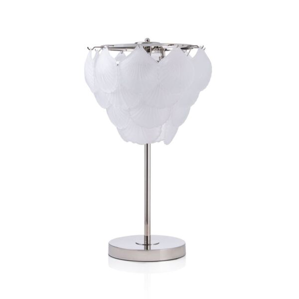 أبجورة طاولة رودنيل - فضي معتق