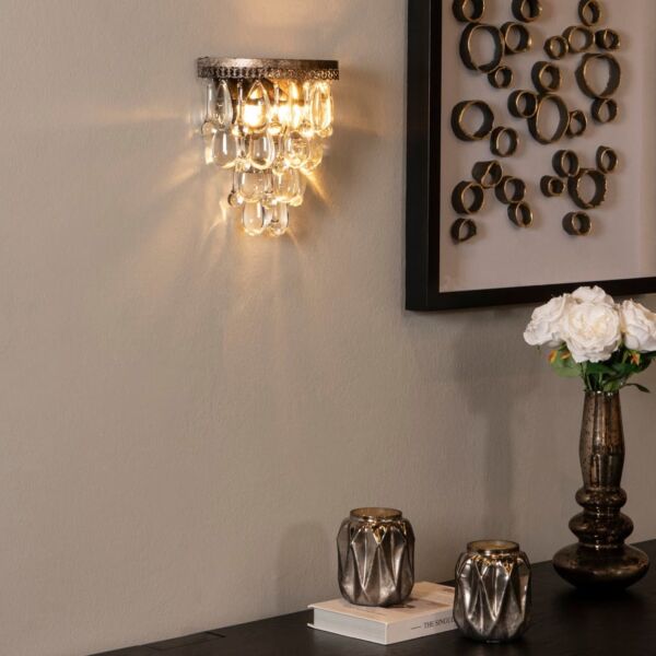 اضاءة جدارية رودنيل - فضي معتق