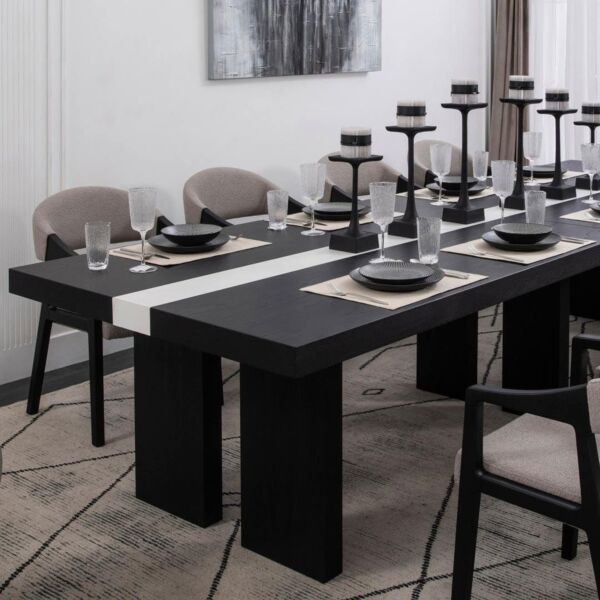 طقم طاولة طعام 10 كراسي تريكسر