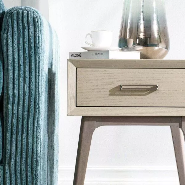 طاولة جانبية بلاكين - بيج