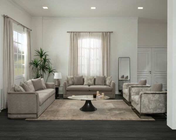 طقم كنب 4 قطع ديرورا