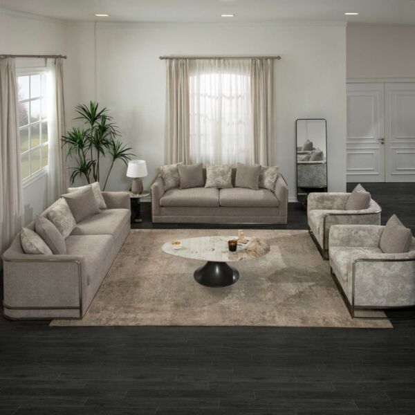 طقم كنب 4 قطع ديرورا