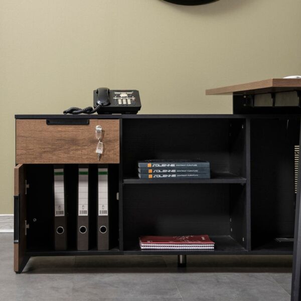 مكتب 140 سم زاوية يسار رولين