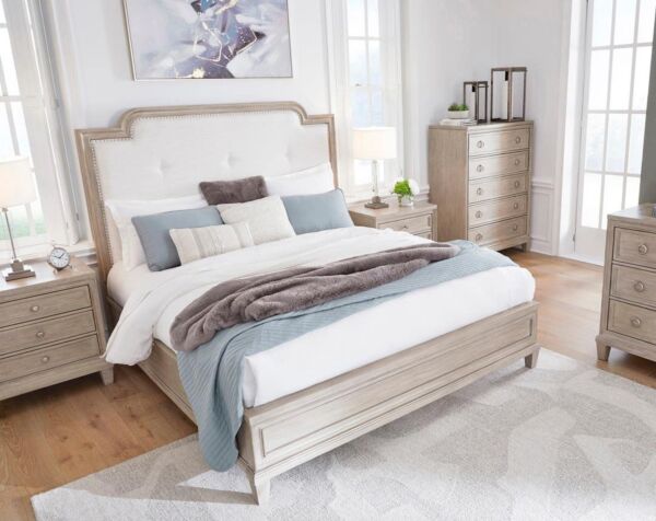 طقم غرفة نوم جورلينا حجم ملكى 193X203 سم