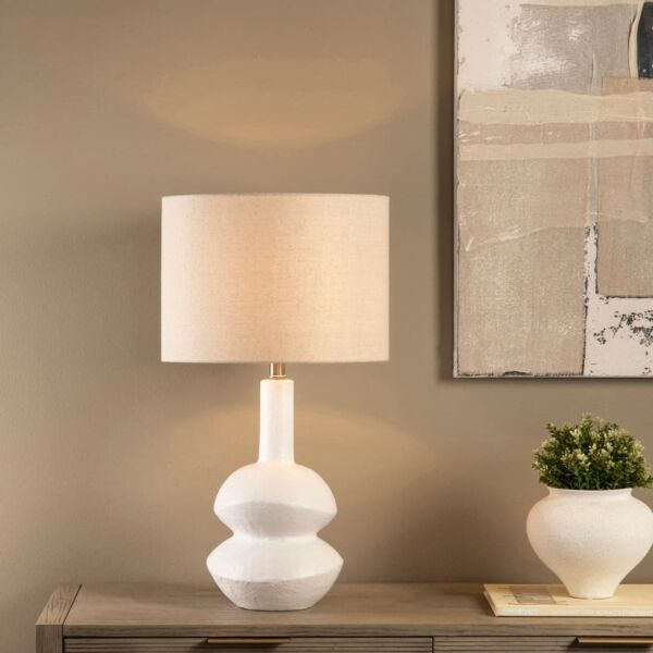 أبجورة طاولة حجم صغير يوكون - بيج