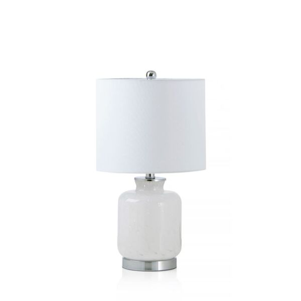 أبجورة طاولة رومارش - ابيض