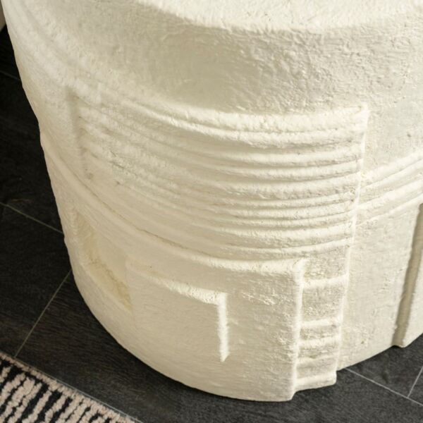 طاولة جانبية روزالينا - ابيض