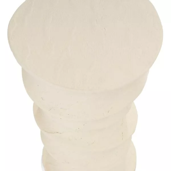 طاولة جانبية ايدشن - ابيض