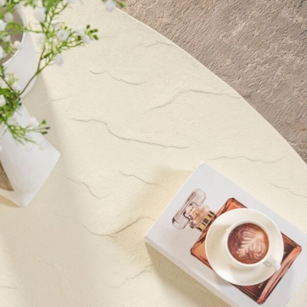 طاولة قهوة داريان - ابيض