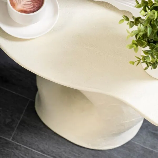 طاولة جانبية داريان - ابيض