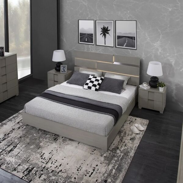 طقم غرفة نوم فيرين حجم ملكي 193X203 سم