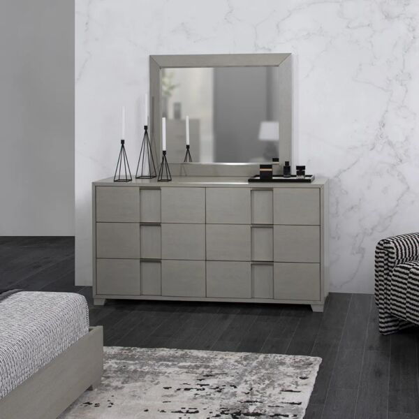 طقم غرفة نوم فيرين حجم ملكي 193X203 سم