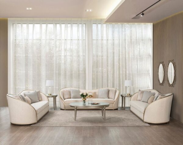 طقم كنب 3 قطع كينكيد - بيج