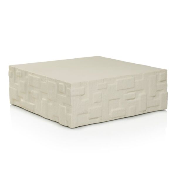 طاولة قهوة أوتالي - ابيض