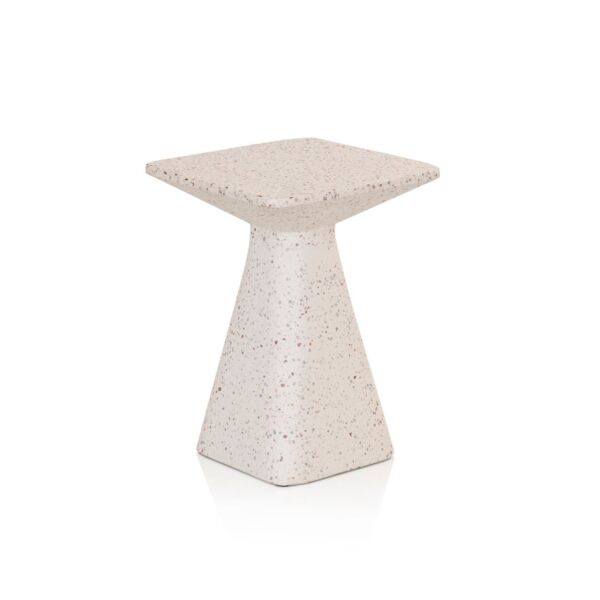 طاولة جانبية تيزالي - ابيض