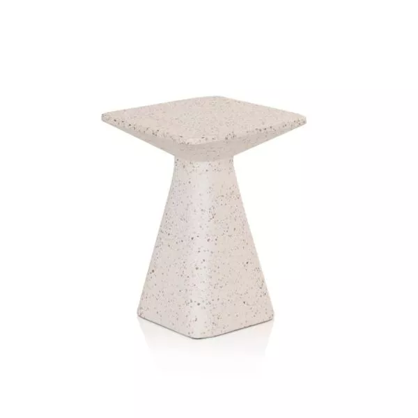 طاولة جانبية تيزالي - ابيض