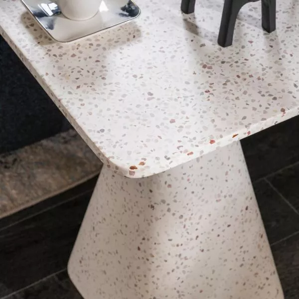 طاولة جانبية تيزالي - ابيض