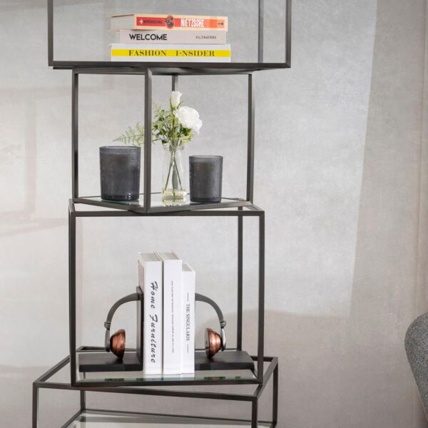 وحدة رفوف ويلمور - اسود